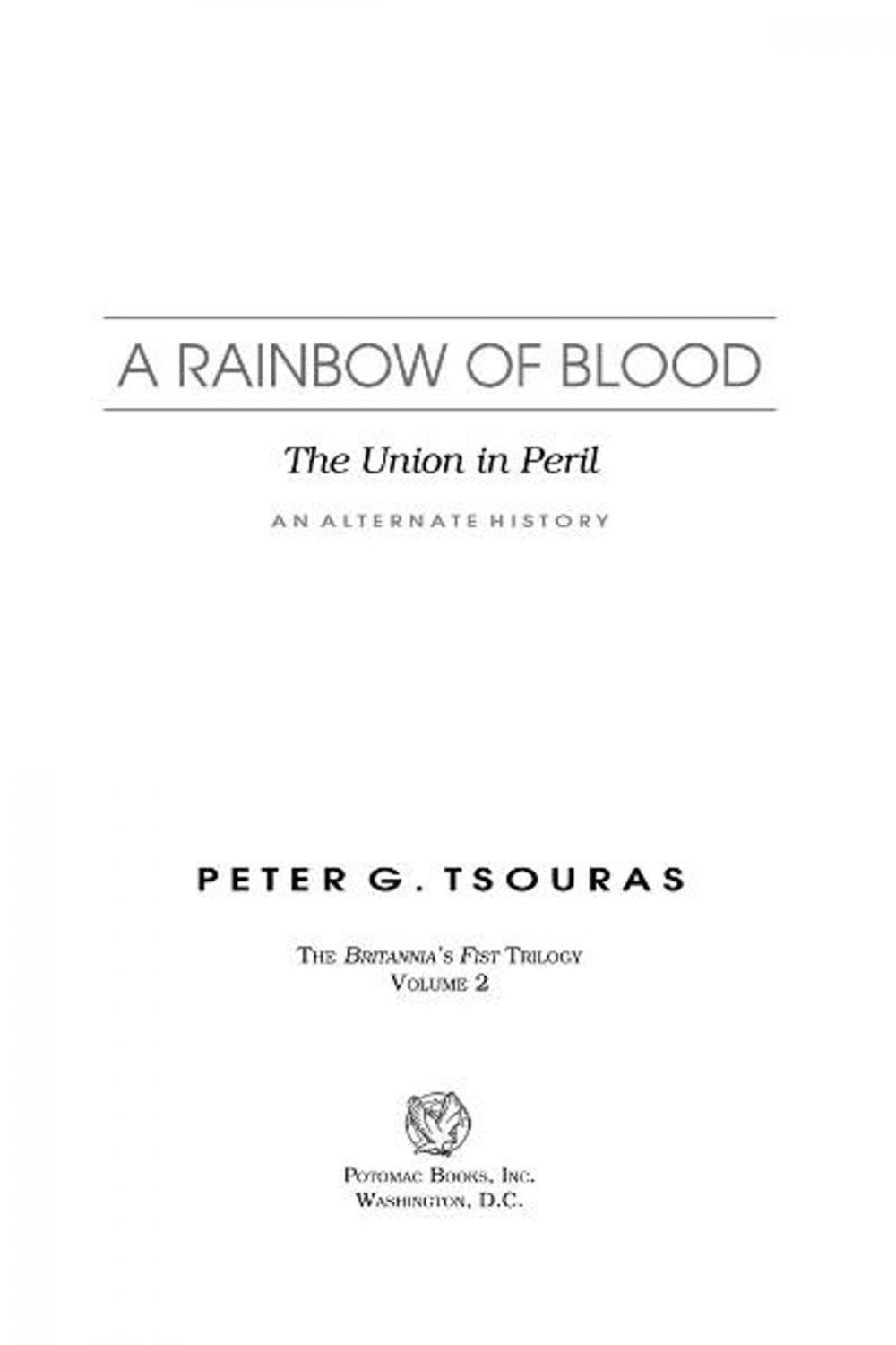 Big bigCover of A Rainbow of Blood: The Union in Peril—An Alternate History