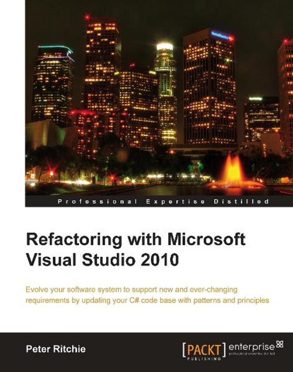 Big bigCover of Refactoring with Microsoft Visual Studio 2010