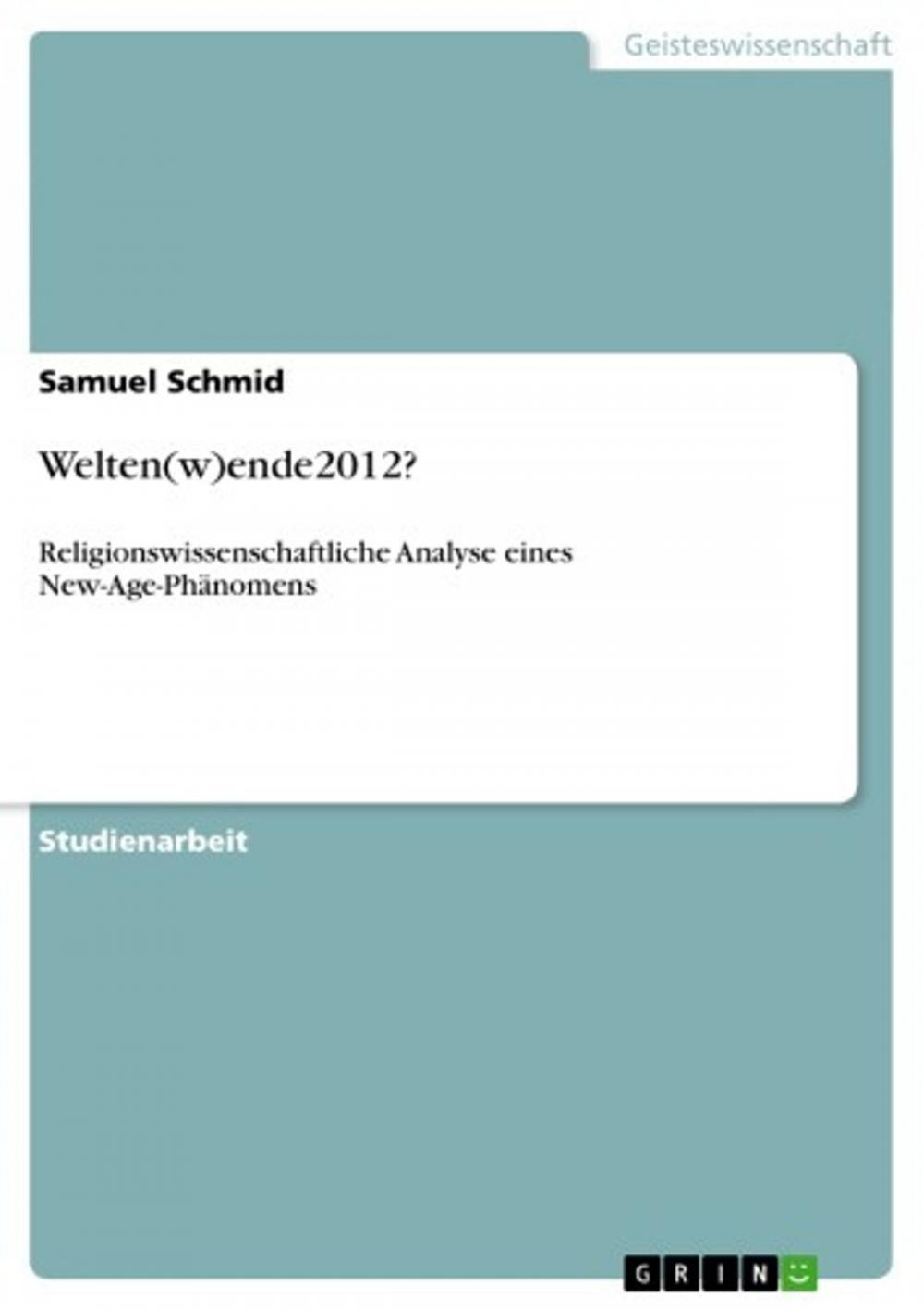 Big bigCover of Welten(w)ende2012?