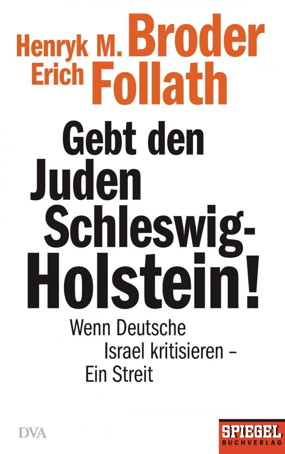 Big bigCover of Gebt den Juden Schleswig-Holstein!