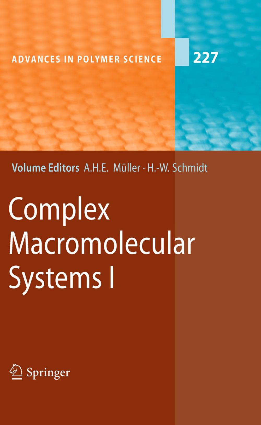 Big bigCover of Complex Macromolecular Systems I