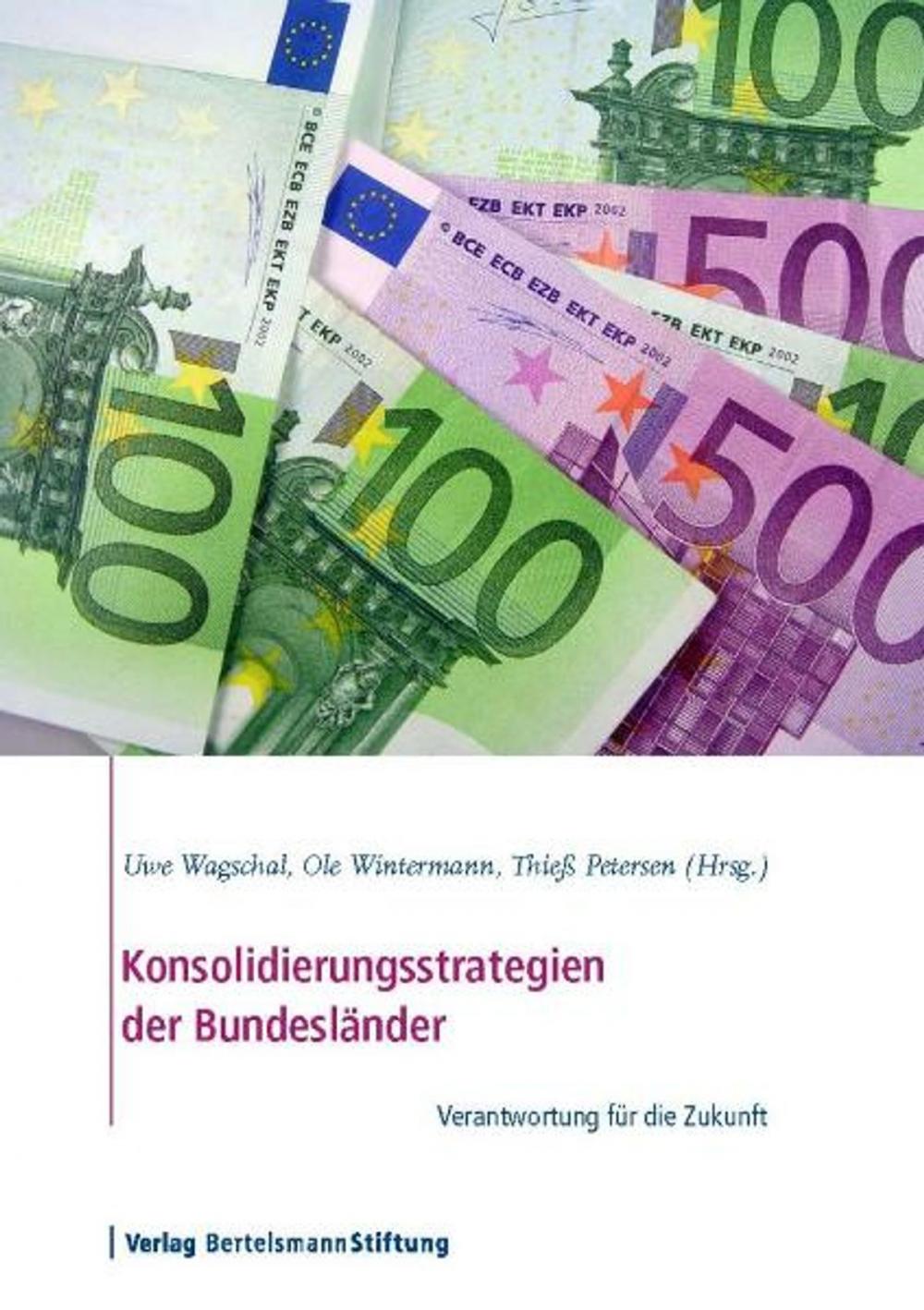 Big bigCover of Konsolidierungsstrategien der Bundesländer