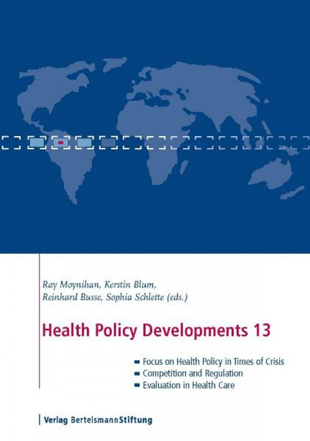 Big bigCover of Health Policy Developments 13