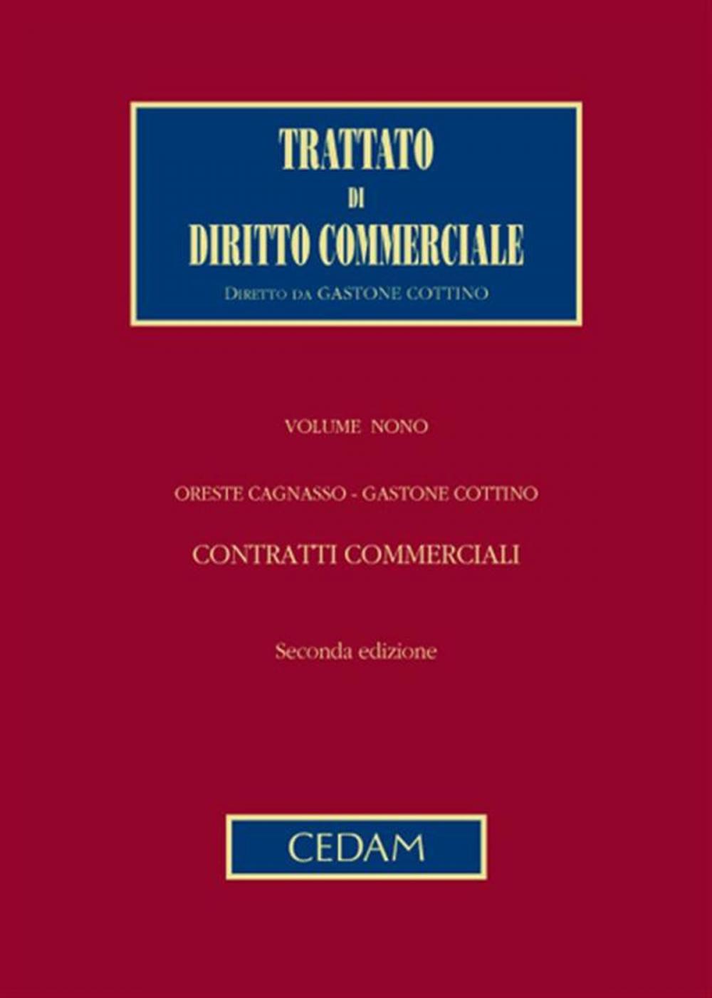 Big bigCover of Trattato di diritto commerciale