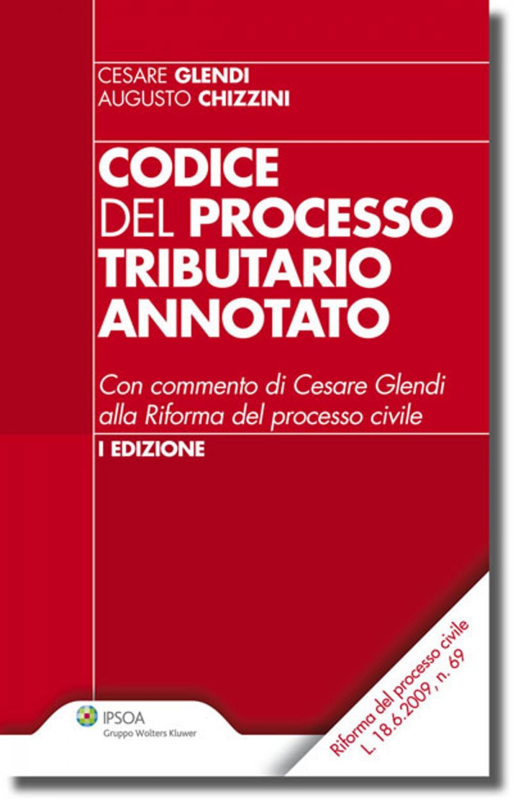 Big bigCover of Codice del processo tributario annotato