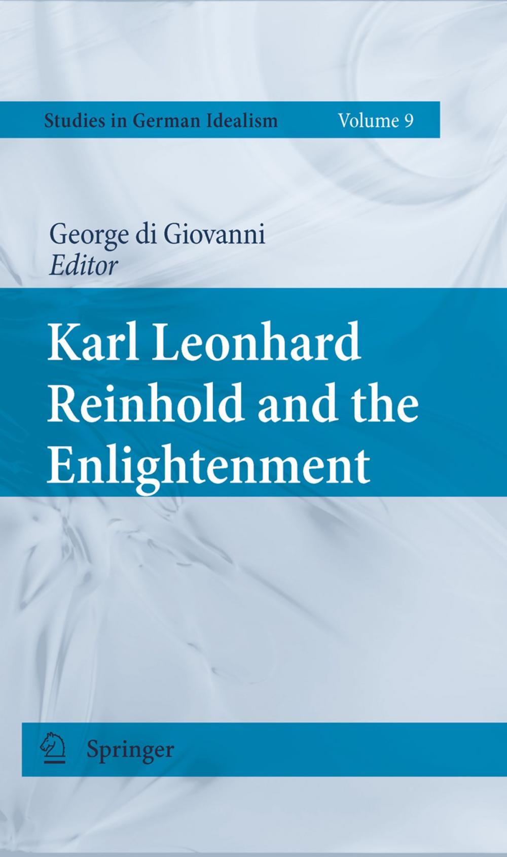 Big bigCover of Karl Leonhard Reinhold and the Enlightenment