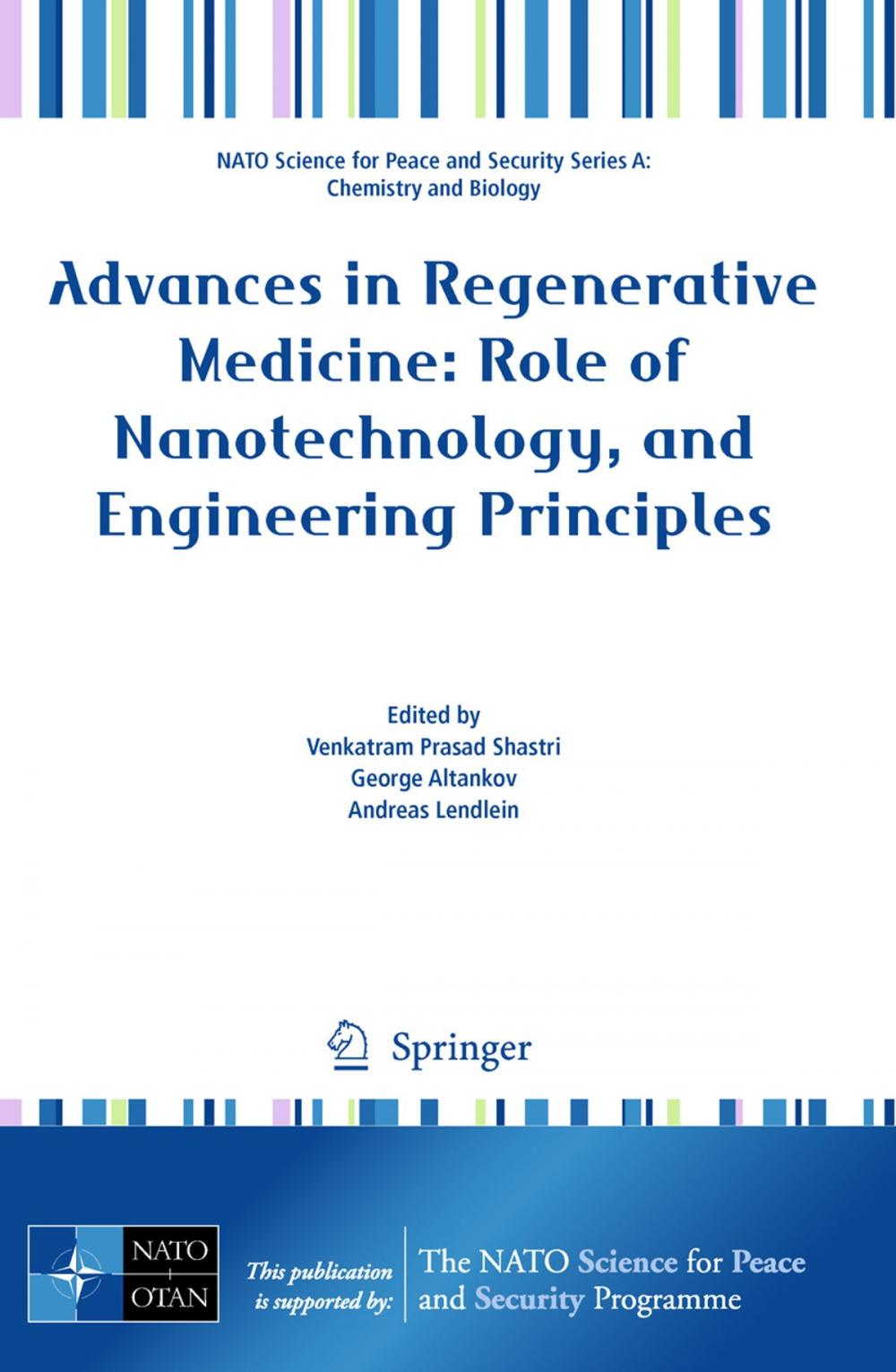 Big bigCover of Advances in Regenerative Medicine: Role of Nanotechnology, and Engineering Principles