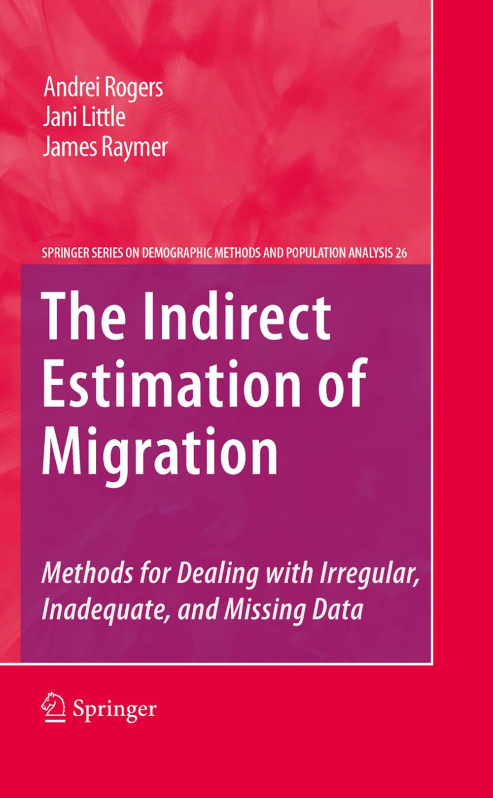 Big bigCover of The Indirect Estimation of Migration