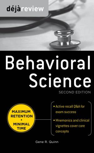 Cover of the book Deja Review Behavioral Science, Second Edition by Stan Gibilisco