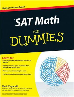 Cover of the book SAT Math For Dummies by Russell K. Anderson