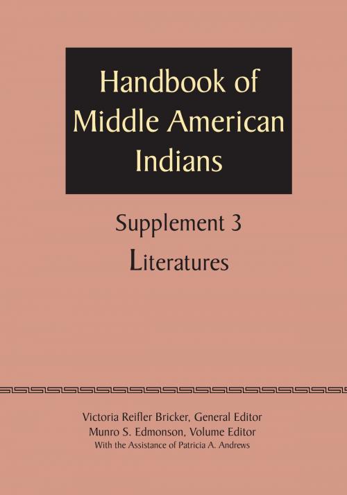 Cover of the book Supplement to the Handbook of Middle American Indians, Volume 3 by , University of Texas Press