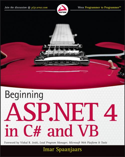 Cover of the book Beginning ASP.NET 4 by Imar Spaanjaars, Wiley