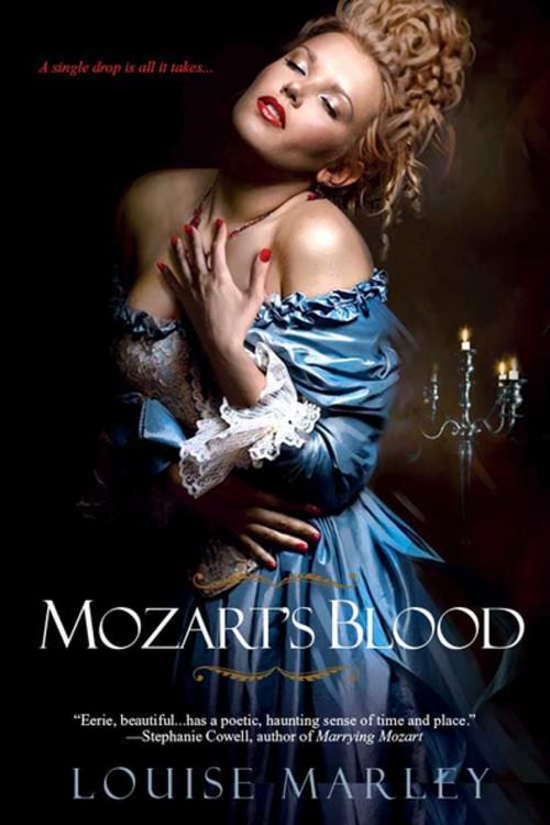 Cover of the book Mozart's Blood by Louise Marley, Kensington Books