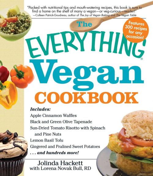 Cover of the book The Everything Vegan Cookbook by Jolinda Hackett, Lorena Novak Bull, Adams Media