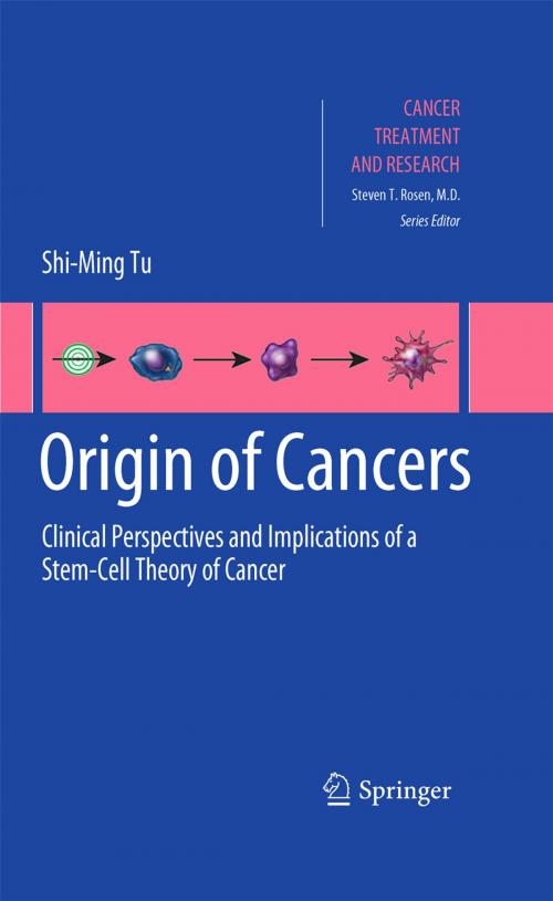 Cover of the book Origin of Cancers by Shi-Ming Tu, Springer US