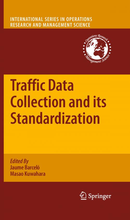 Cover of the book Traffic Data Collection and its Standardization by , Springer New York