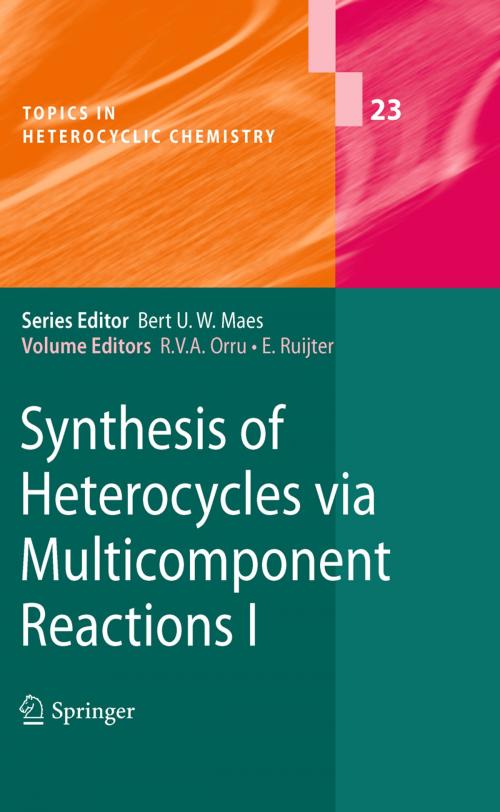 Cover of the book Synthesis of Heterocycles via Multicomponent Reactions I by , Springer Berlin Heidelberg