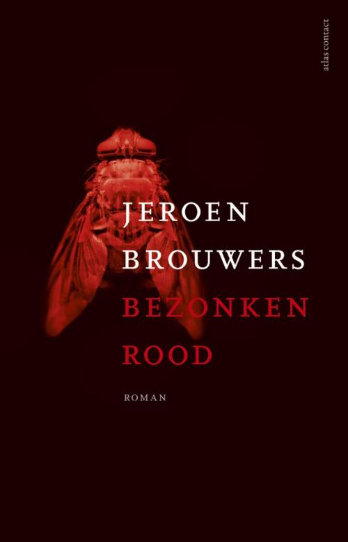 Cover of the book Bezonken rood by Jeroen Brouwers, Atlas Contact, Uitgeverij