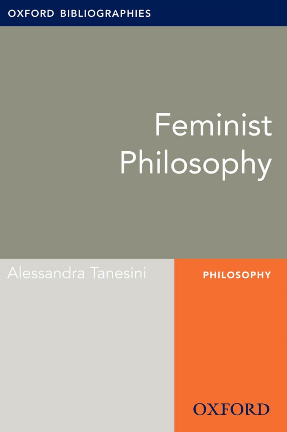 Big bigCover of Feminism: Oxford Bibliographies Online Research Guide