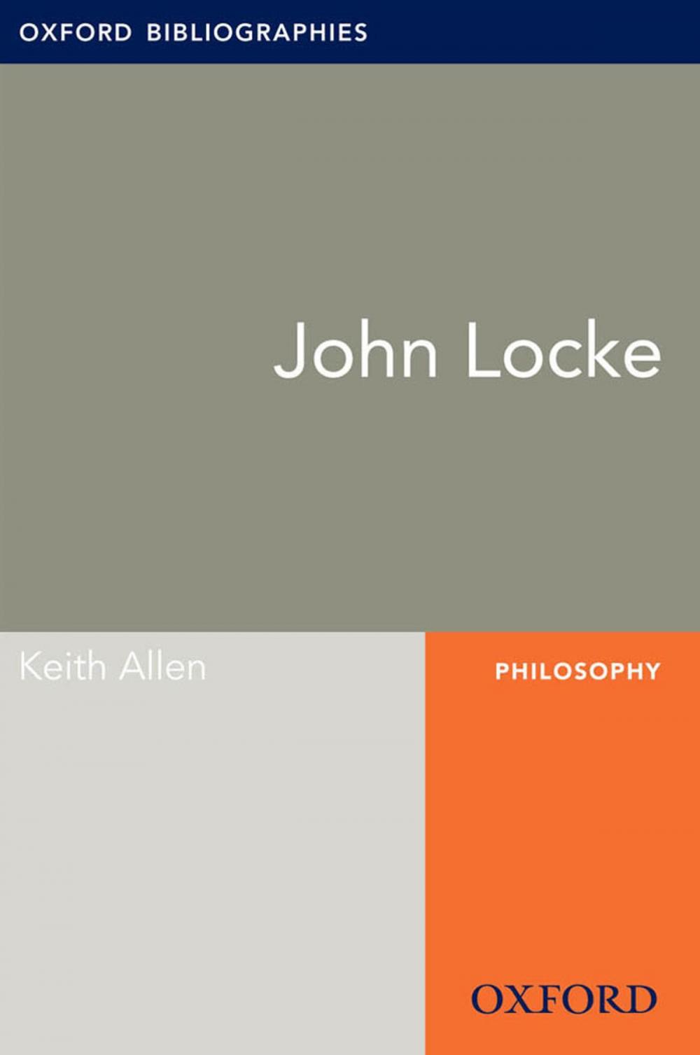 Big bigCover of John Locke: Oxford Bibliographies Online Research Guide