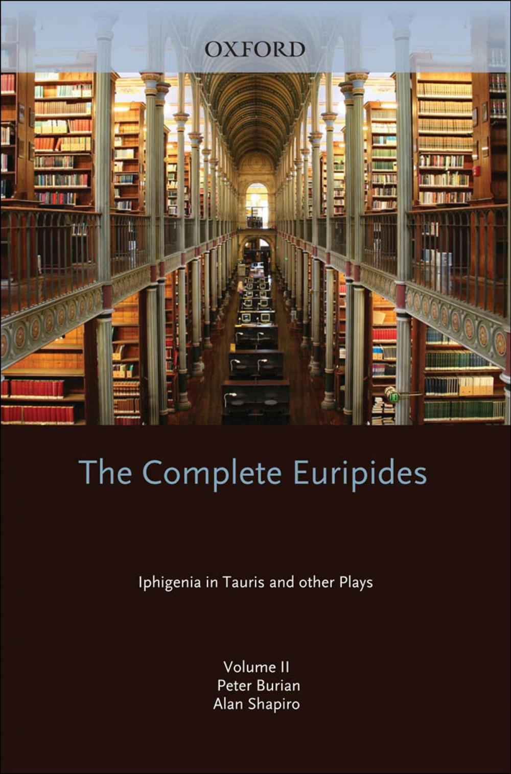 Big bigCover of The Complete Euripides: Volume II: Iphigenia in Tauris and Other Plays