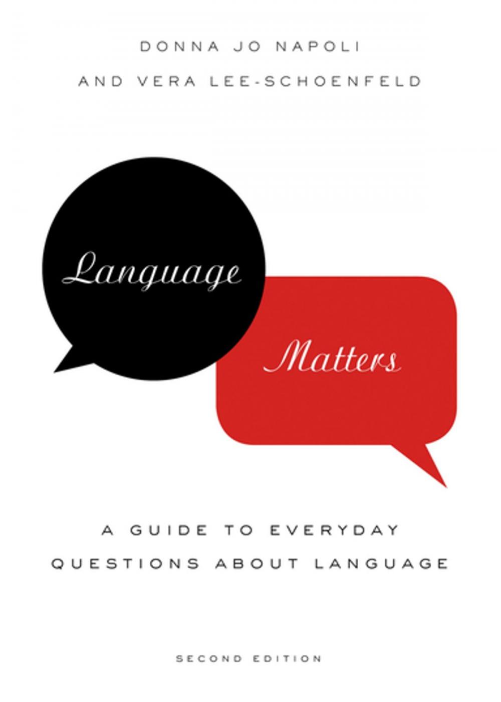 Big bigCover of Language Matters: A Guide to Everyday Questions About Language