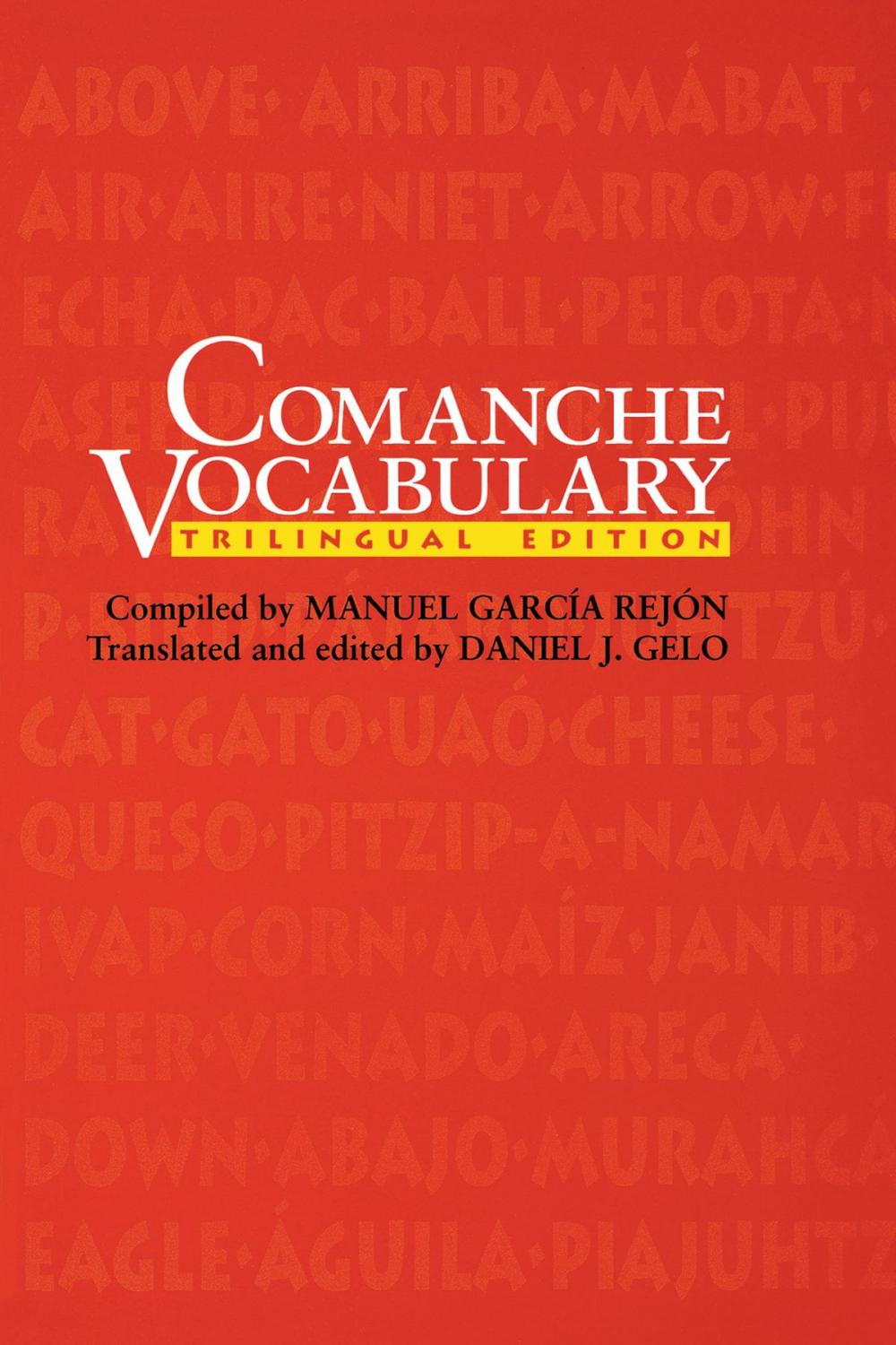 Big bigCover of Comanche Vocabulary