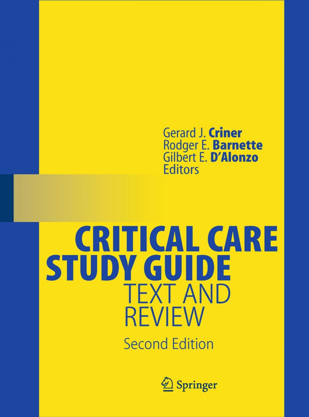 Big bigCover of Critical Care Study Guide