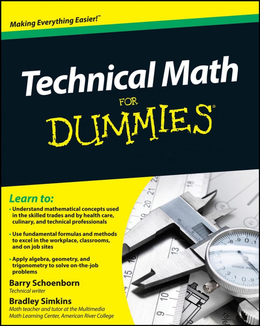 Big bigCover of Technical Math For Dummies