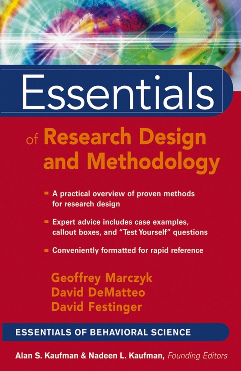 Big bigCover of Essentials of Research Design and Methodology