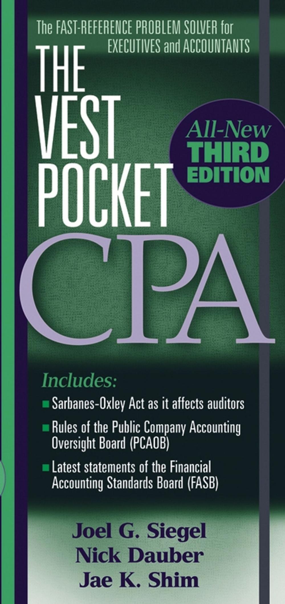 Big bigCover of The Vest Pocket CPA