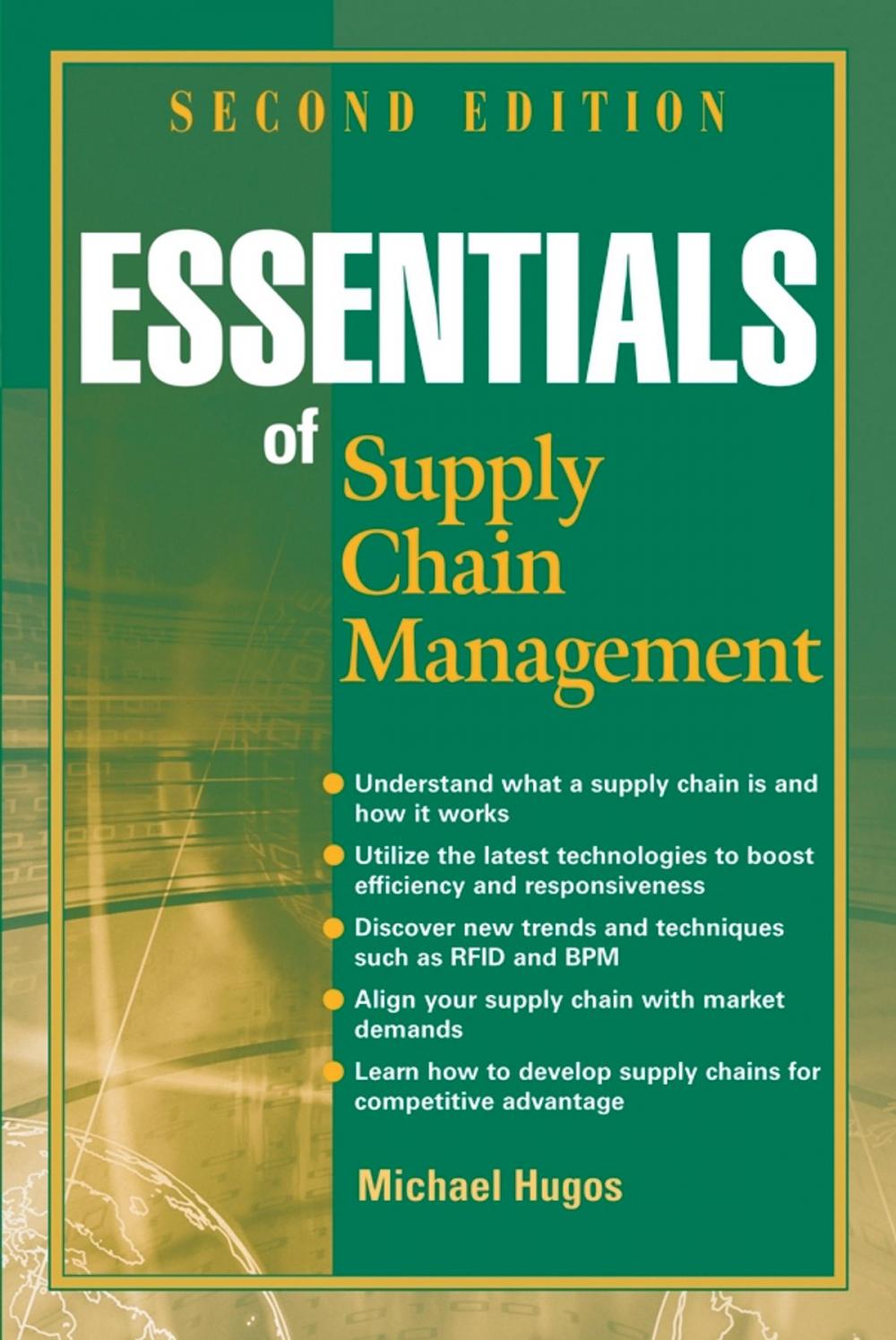 Big bigCover of Essentials of Supply Chain Management