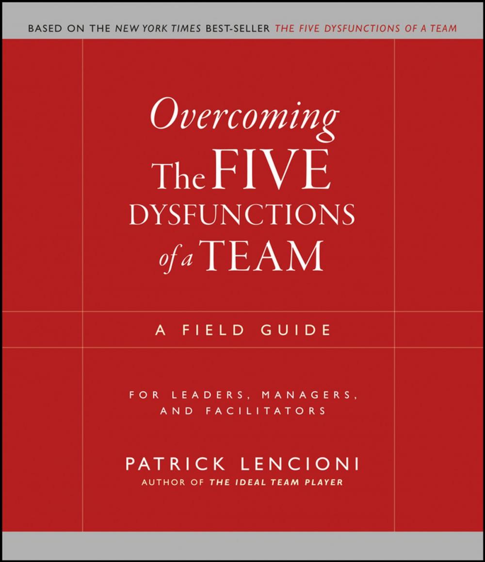 Big bigCover of Overcoming the Five Dysfunctions of a Team