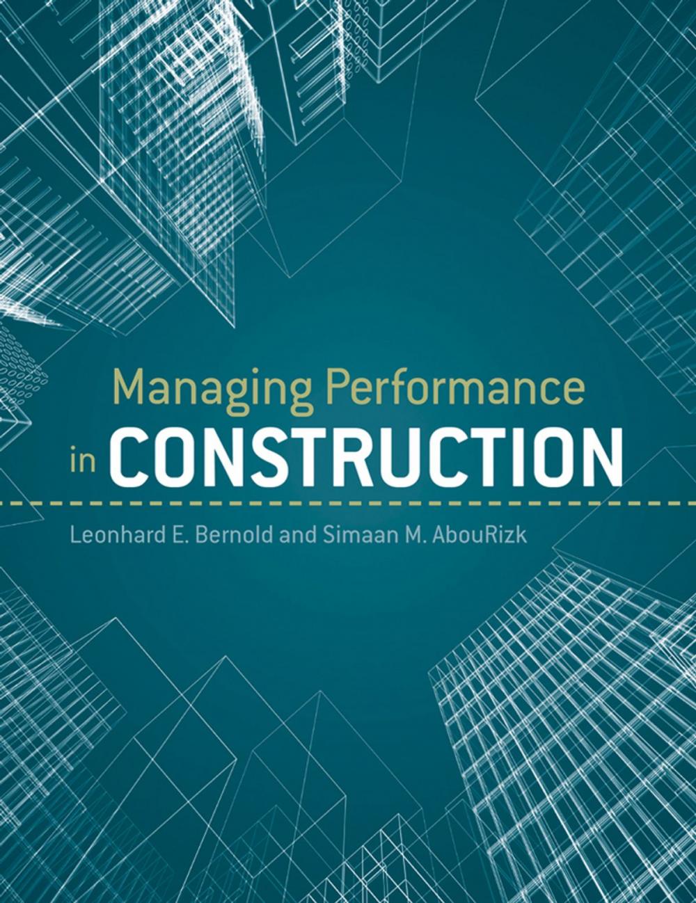 Big bigCover of Managing Performance in Construction