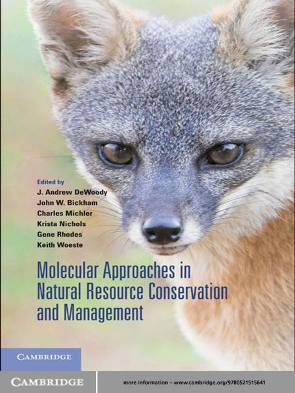 Big bigCover of Molecular Approaches in Natural Resource Conservation and Management