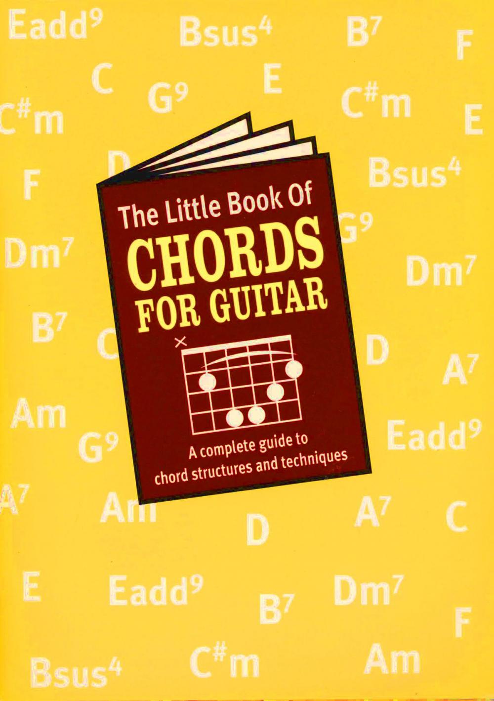 Big bigCover of The Little Book of Chords for the Guitar