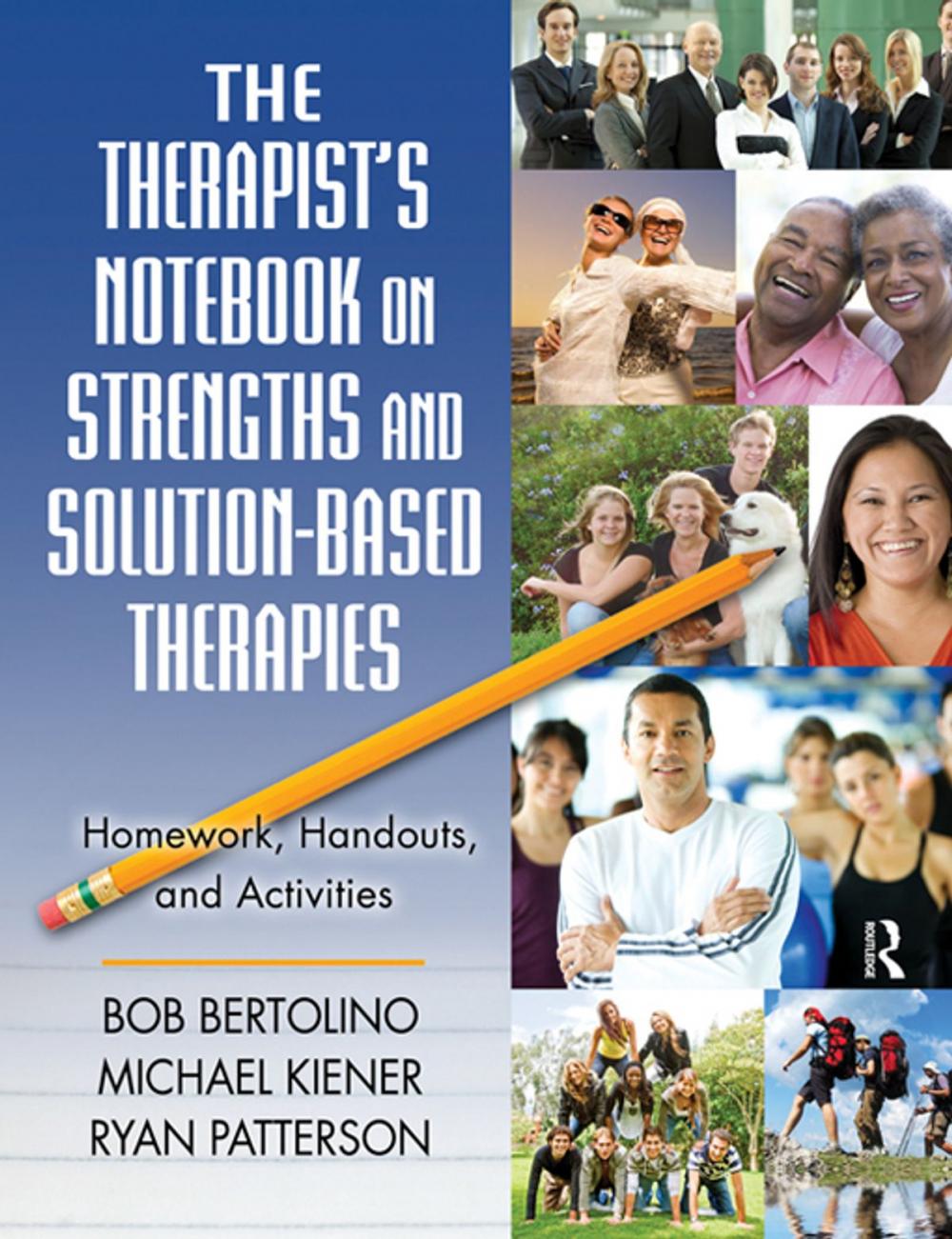 Big bigCover of The Therapist's Notebook on Strengths and Solution-Based Therapies