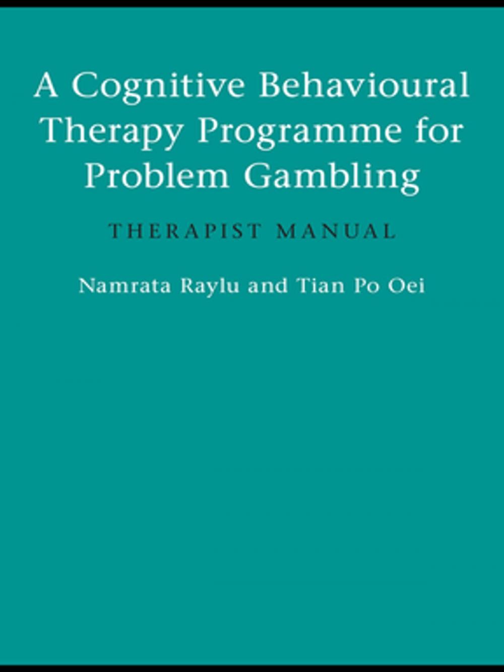 Big bigCover of A Cognitive Behavioural Therapy Programme for Problem Gambling