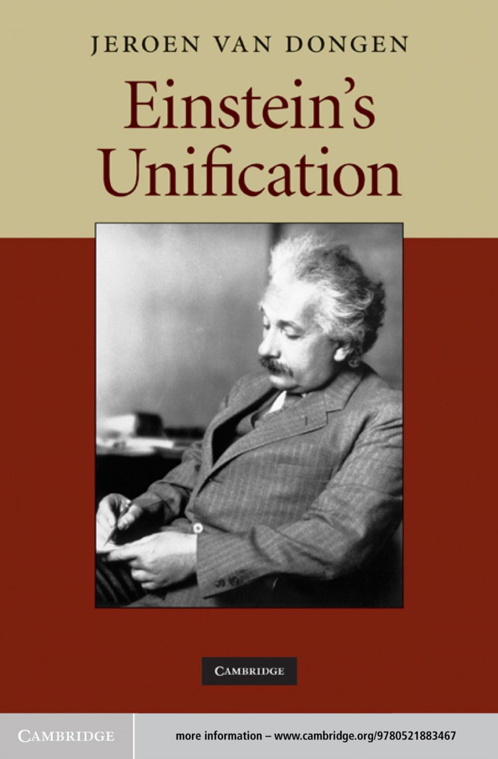 Big bigCover of Einstein's Unification