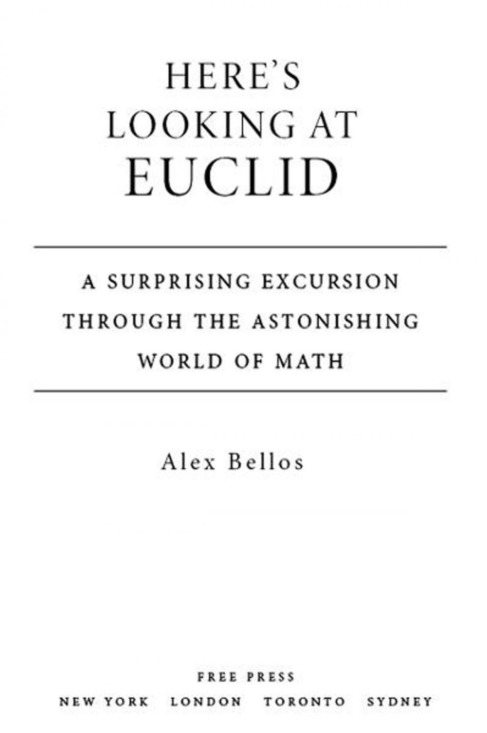 Big bigCover of Here's Looking at Euclid