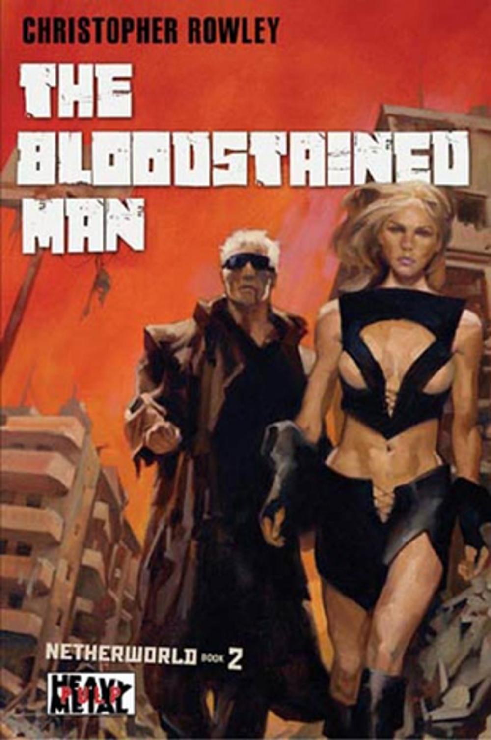 Big bigCover of Heavy Metal Pulp: The Bloodstained Man