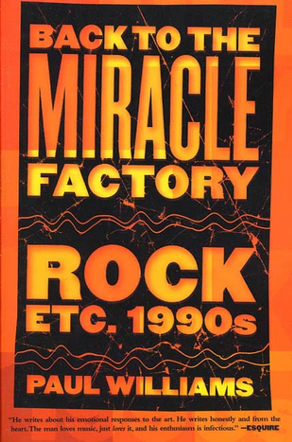 Big bigCover of Back to the Miracle Factory