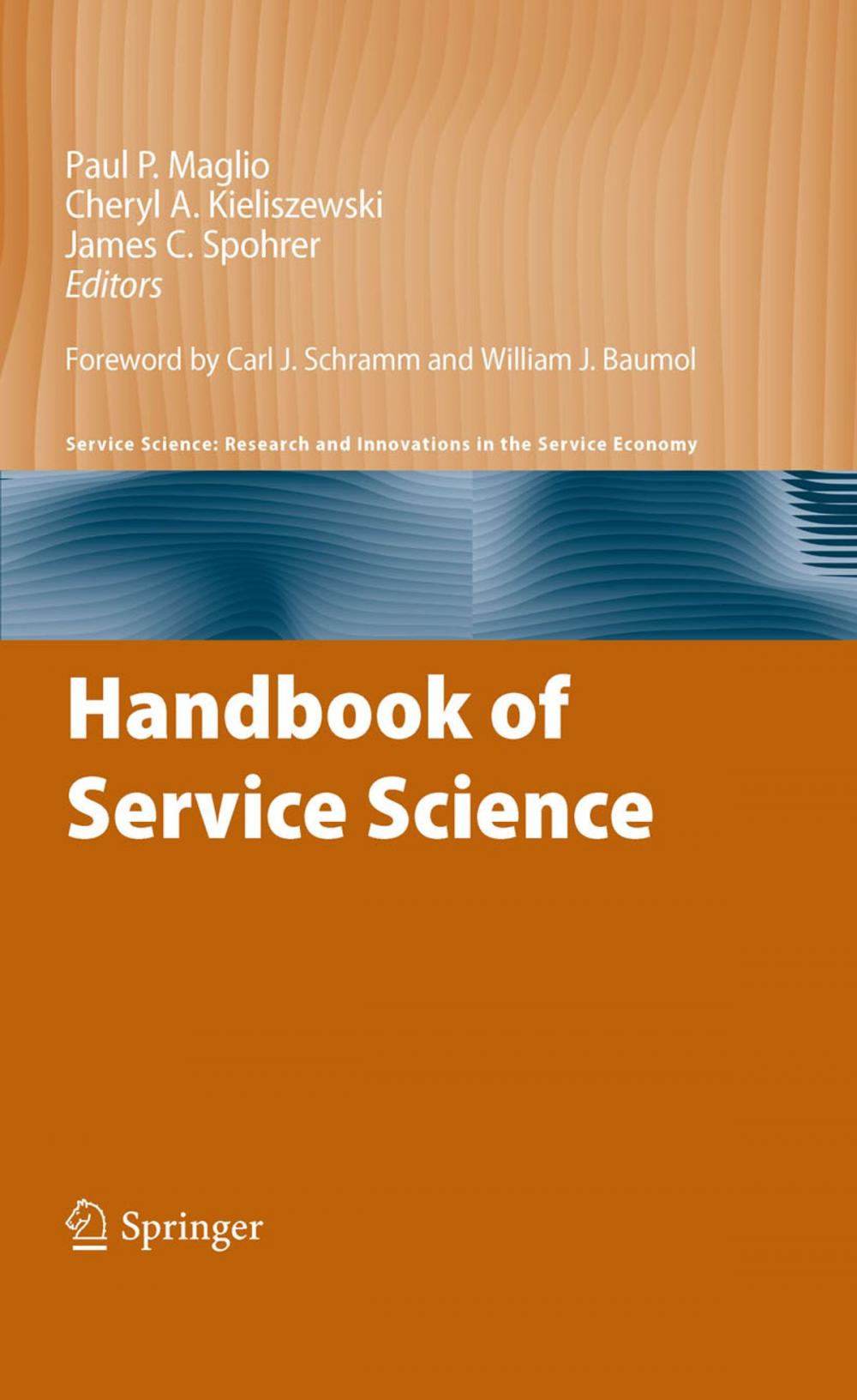 Big bigCover of Handbook of Service Science