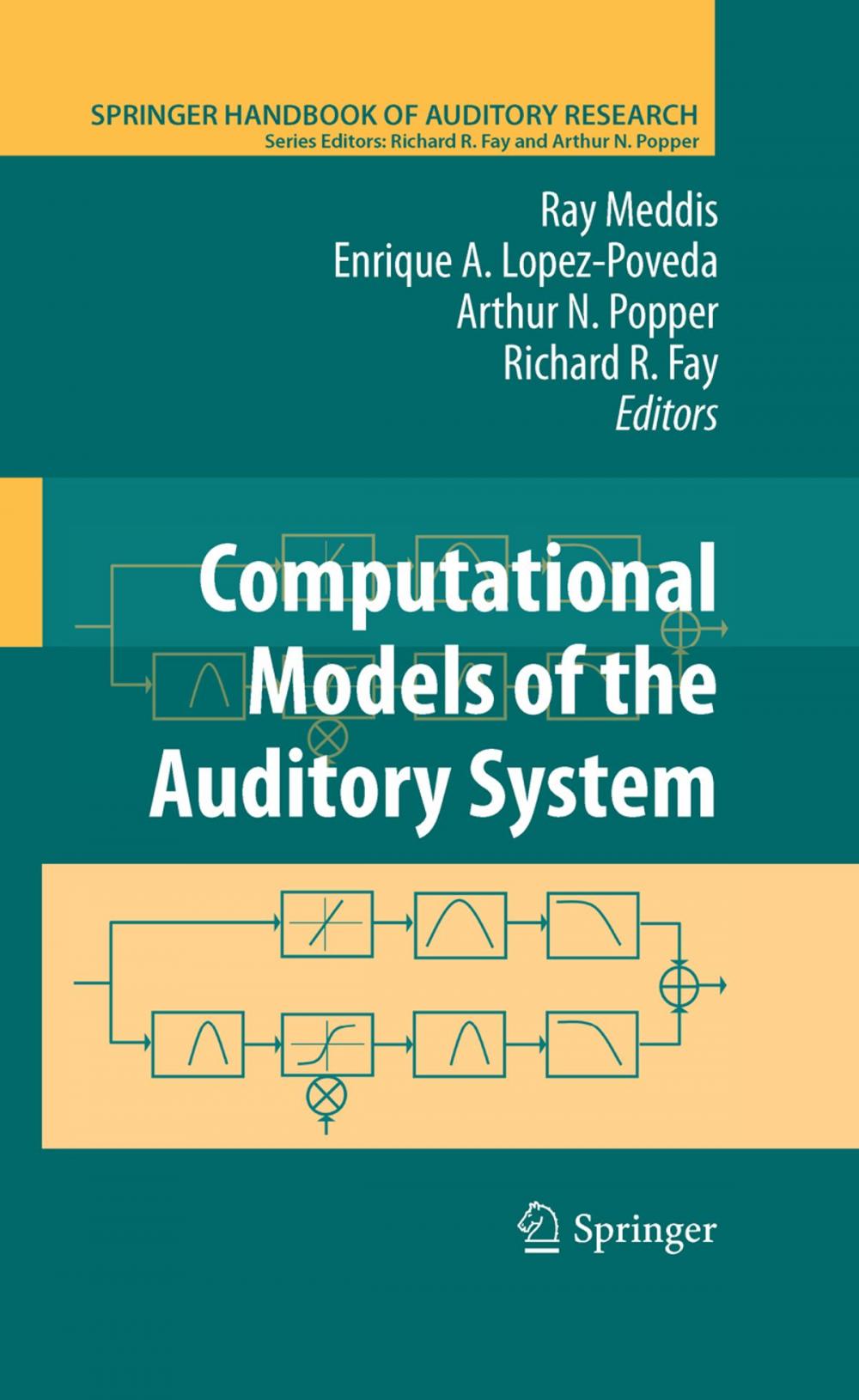 Big bigCover of Computational Models of the Auditory System