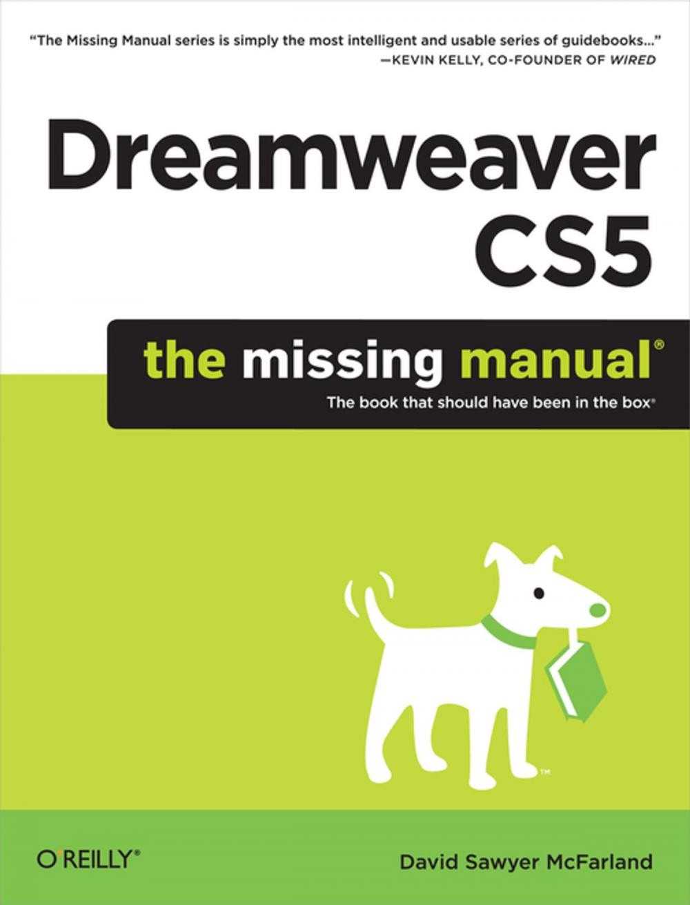 Big bigCover of Dreamweaver CS5: The Missing Manual