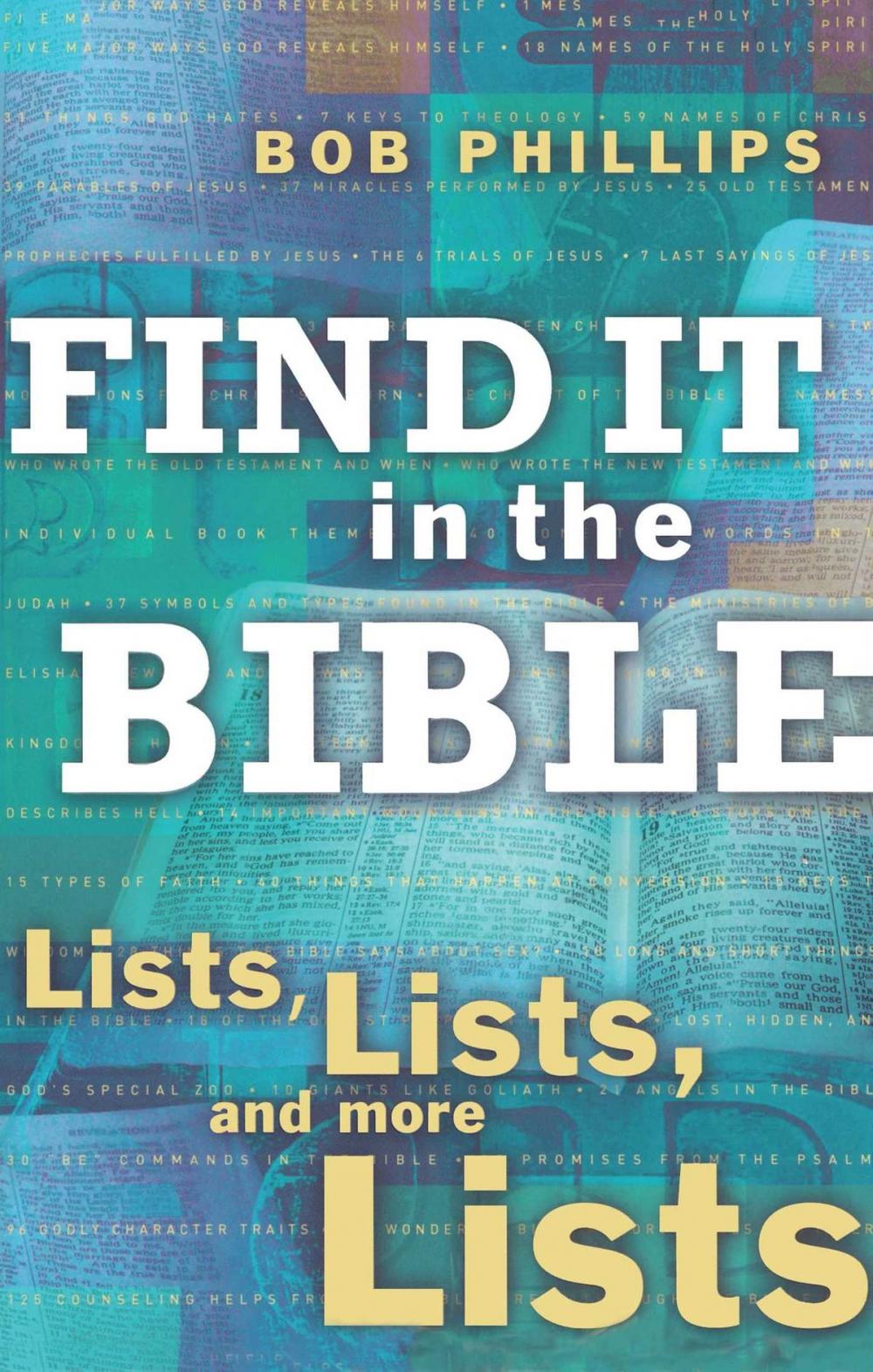 Big bigCover of Find It in the Bible