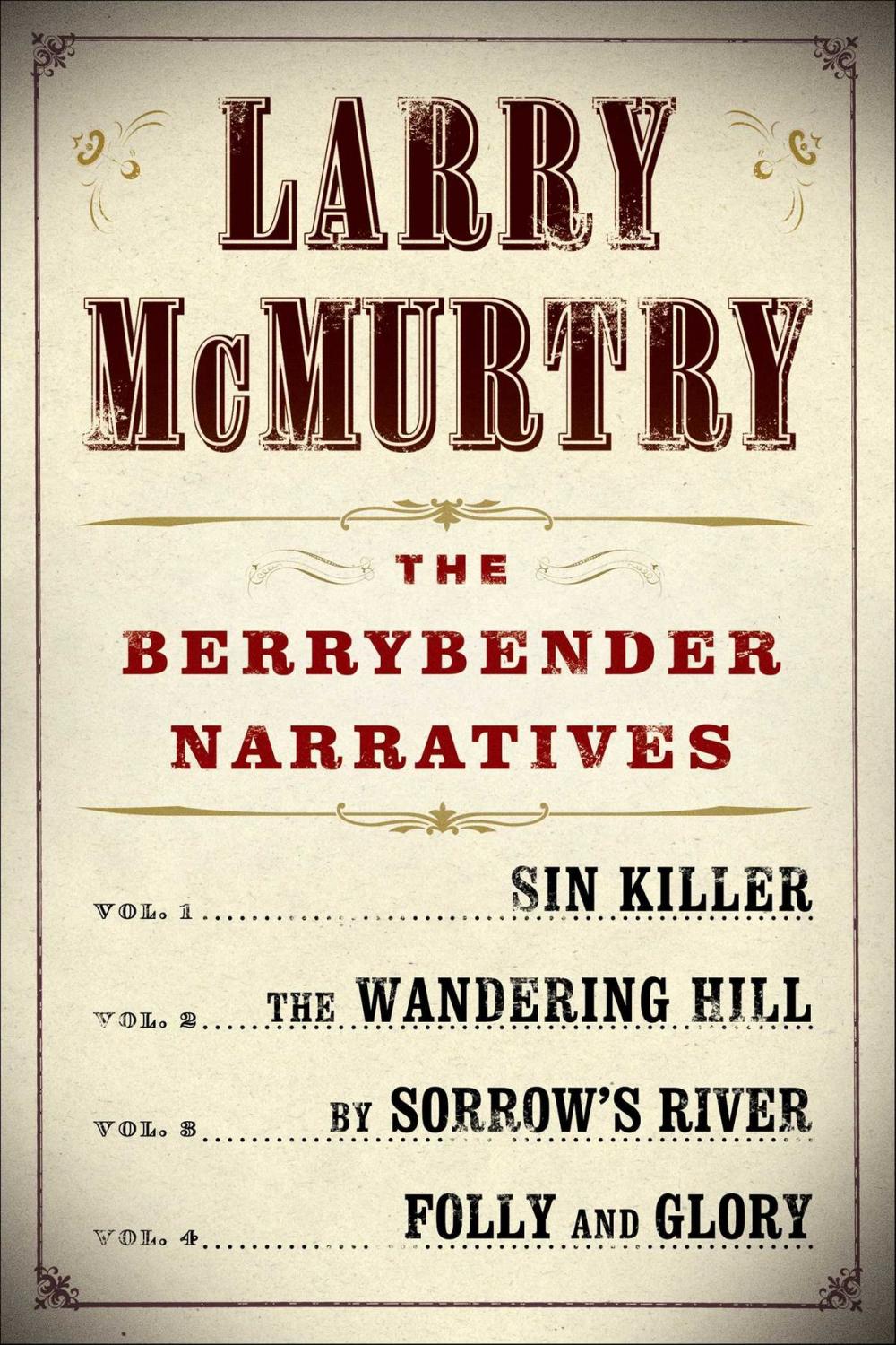 Big bigCover of Larry McMurtry's Berrybender Narratives