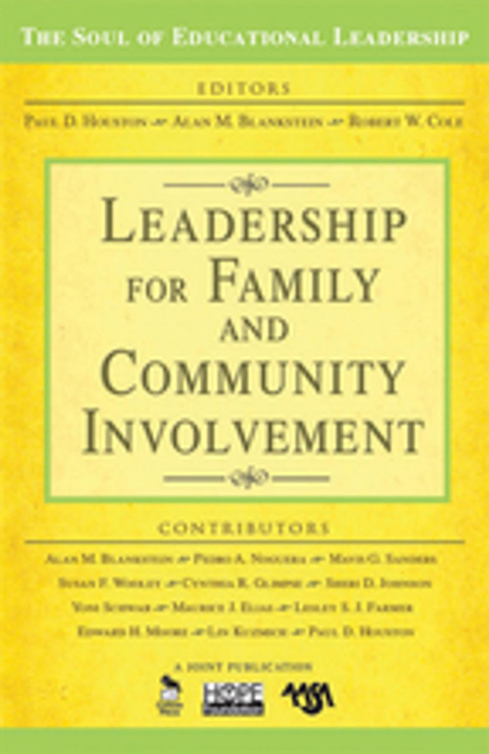 Big bigCover of Leadership for Family and Community Involvement