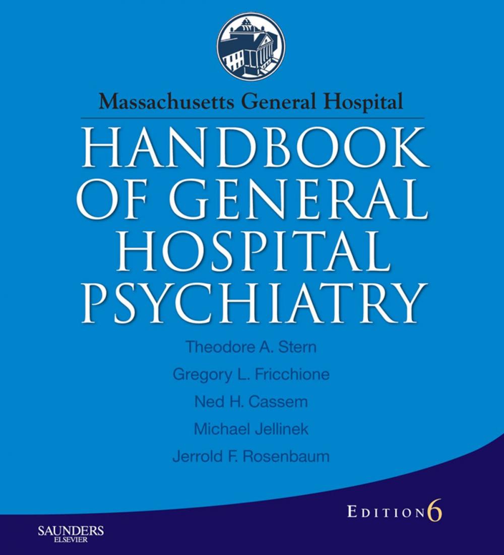 Big bigCover of Massachusetts General Hospital Handbook of General Hospital Psychiatry - E-Book