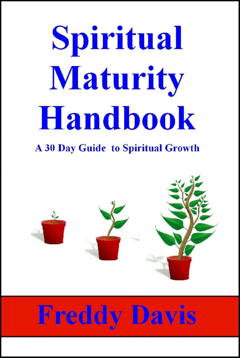 Big bigCover of Spiritual Maturity Handbook